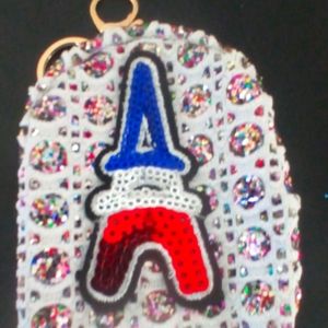 Brand New Tower Keychain Purse